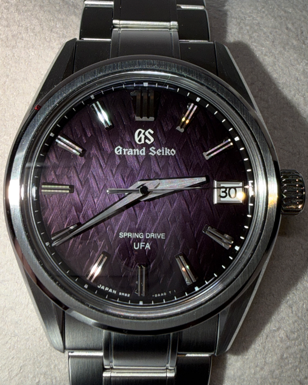 2026 Grand Seiko Evolution 9 "UFA" L.E. 37MM Purple Dial Steel Bracelet (SLGB005)