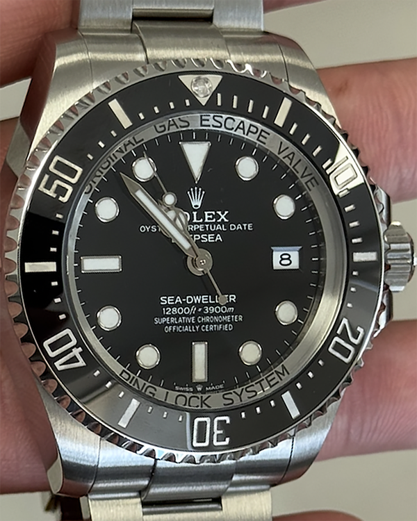 2023 Rolex Sea-Dweller Deepsea 44MM Black Dial Oyster Bracelet (136660)