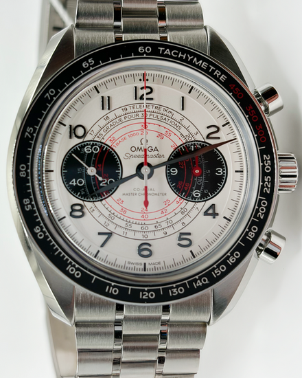 2026 Omega Speedmaster Chronoscope 43MM Silver Dial Steel Bracelet (329.30.43.51.02.002)