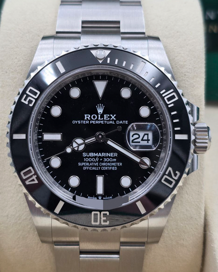 2026 Rolex Submariner Date 41MM Black Dial Oyster Bracelet (126610LN)