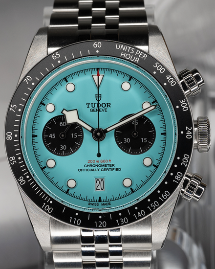 2025 Tudor Black Bay Chrono 41MM Blue "Flamingo" Dial Steel Bracelet (79360N)
