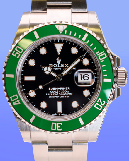 No Reserve - 2025 Rolex Submariner Date "Starbucks" 41MM Black Dial Oyster Bracelet (126610LV)