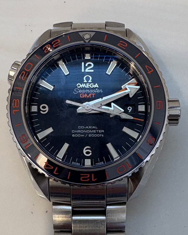 2015 Omega Seamaster Planet Ocean 600M "GoodPlanet" 43.5MM Blue Dial Steel Bracelet (232.30.44.22.03.001)