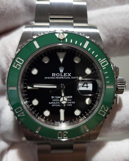 2020 Rolex Submariner Date "Starbucks" MK1 41MM Black Dial Steel Bracelet (126610LV)