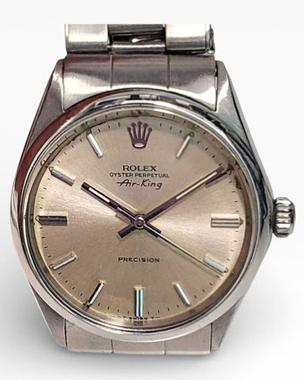 Rolex Air-King 34MM Silver Dial Oyster Bracelet (5500)