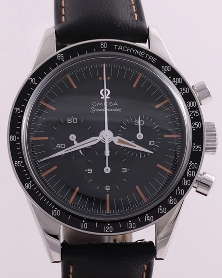 2025  Omega Speedmaster "First Omega in Space" 39.7MM Blue Dial Leather Strap (310.32.40.50.06.001)