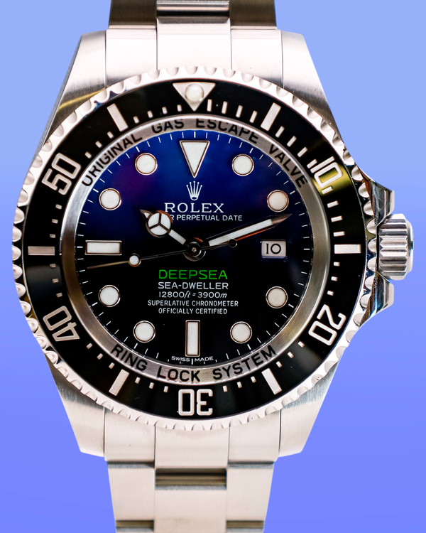 Rolex Sea-Dweller Deepsea "James Cameron" 44MM Blue Dial Oyster Bracelet (116660)