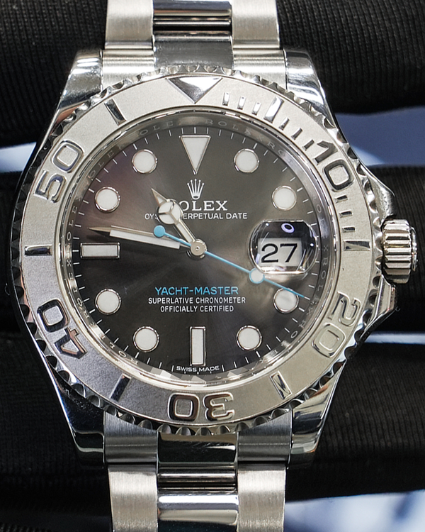2019 Rolex Yacht-Master 40MM Rhodium Dial Oyster Bracelet (116622)