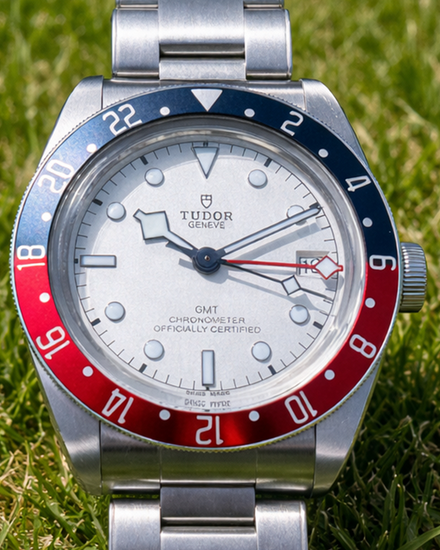 2023 Tudor Black Bay GMT "Pepsi" 41MM White Dial Steel Bracelet (79830RB)