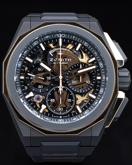 2023 Zenith Defy Extreme 45MM Skeleton Dial Titanium Bracelet (87.9100.9004/03.I001)