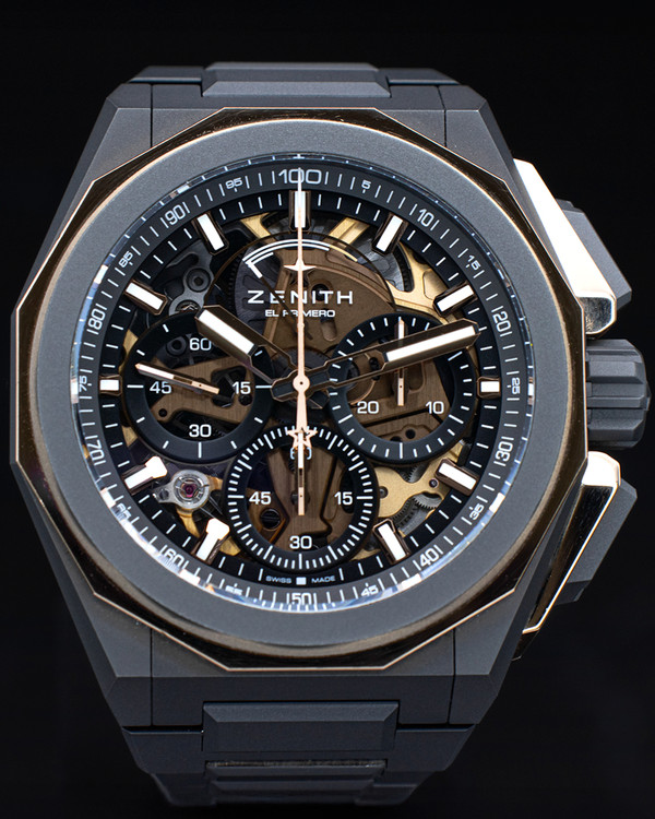 2023 Zenith Defy Extreme 45MM Skeleton Dial Titanium Bracelet (87.9100.9004/03.I001)