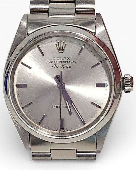 Rolex Air-King 34MM Silver Dial Oyster Bracelet (5500)