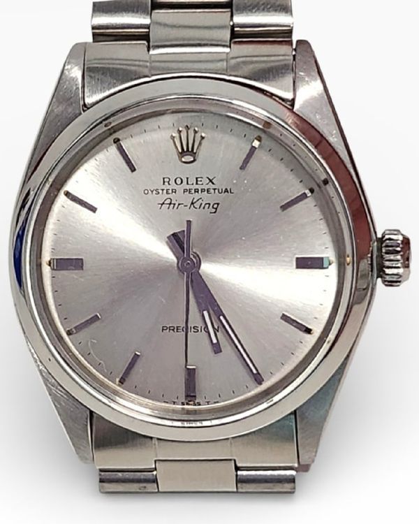 Rolex Air-King 34MM Silver Dial Oyster Bracelet (5500)