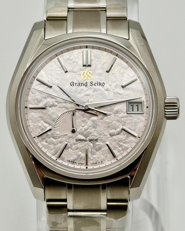 2026 Grand Seiko Heritage "Shunbun" 40MM Pink Dial Titanium Bracelet (SBGA413)
