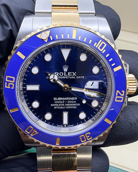 2026 Rolex Submariner Date "Bluesy" 41MM Blue Dial Two-Tone Oyster Bracelet (126613LB)