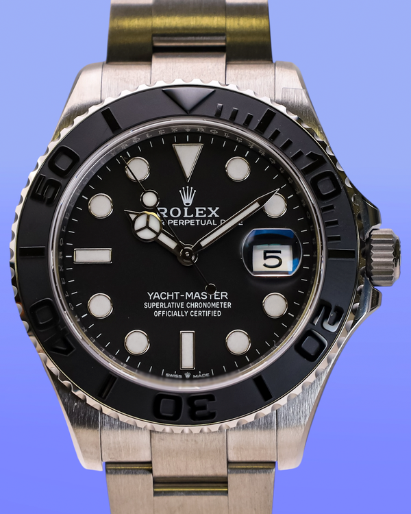 2026 Rolex Yacht-Master 42MM Black Dial Titanium Oyster Bracelet (226627)