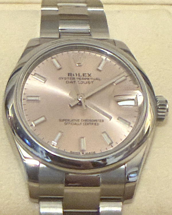 2023 Rolex Datejust 31MM Silver Dial Oyster Bracelet (278240)