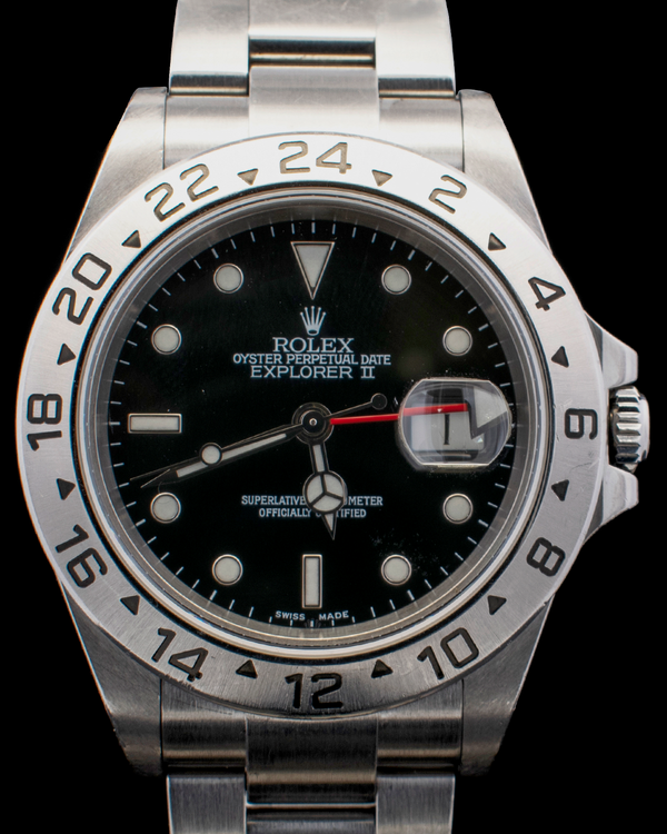 Rolex Explorer 40MM Black Dial Oyster Bracelet (16570)
