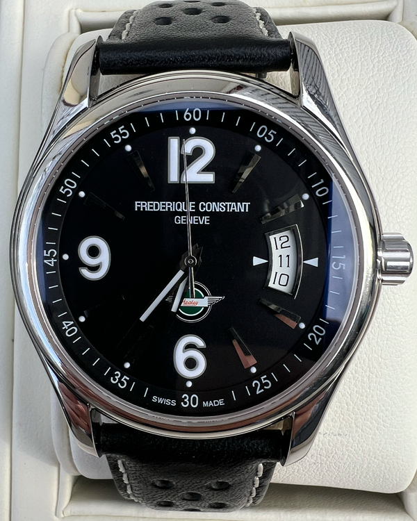 2009 Frederique Constant Geneve "Healey Loyalist" L.E. 43MM Black Dial Leather Strap (FC-303HB6B6)