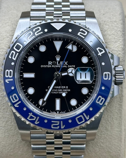 2026 Rolex GMT-Master II "Batgirl" 40MM Black Dial Jubilee Bracelet (126710BLNR)
