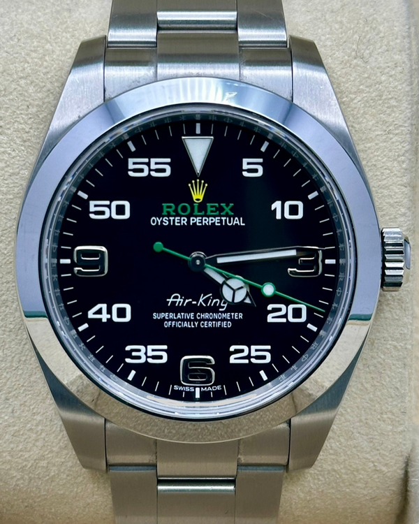 2021 Rolex Air-King 40MM Black Dial Oyster Bracelet (116900)