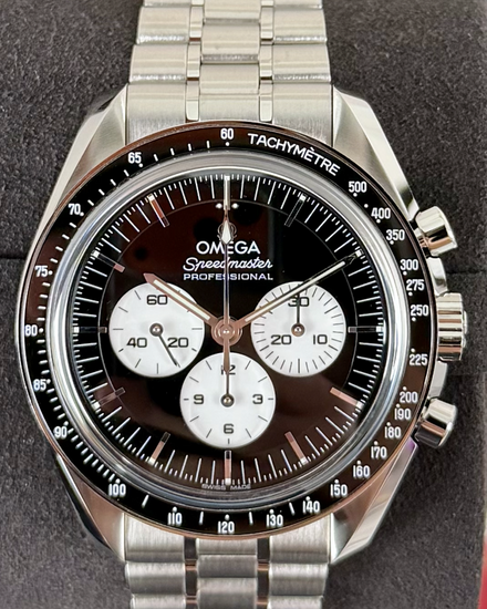 2026 Omega Speedmaster Professional Moonwatch 42MM Black Dial Steel Bracelet (310.30.42.50.01.004)