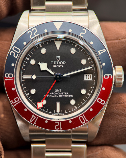 2025 Tudor Black Bay GMT "Pepsi" 41MM Black Dial Steel Bracelet (79830RB)