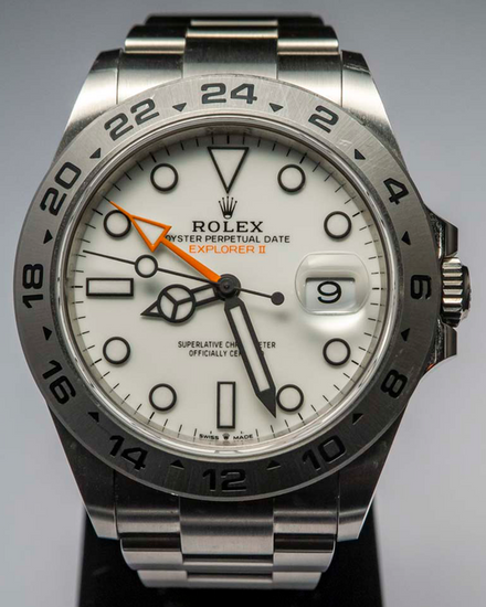 2025 Rolex Explorer II "Polar" 42MM White Dial Oyster Bracelet (226570)