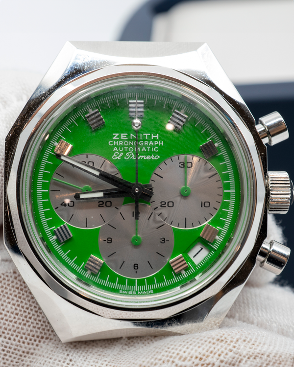 2025 Zenith Defy Chronograph "USM" L. E. 37MM Green Dial Steel Bracelet (03.A780.400-2/91.M3642)