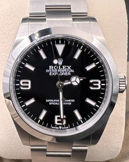 2026 Rolex Explorer 40MM Black Dial Oyster Bracelet (224270)