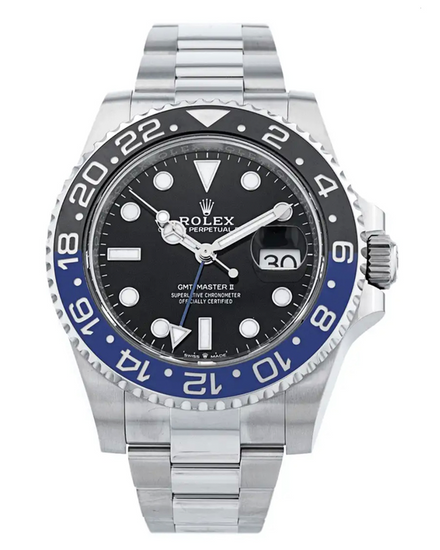 No Reserve - 2025 Rolex GMT-Master II "Batman" 40MM Black Dial Oyster Bracelet (126710BLNR)