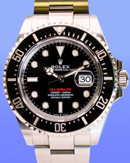 2025 Rolex Sea-Dweller "Red" "50th Anniversary Edition" 43MM Black Dial Oyster Bracelet (126600)
