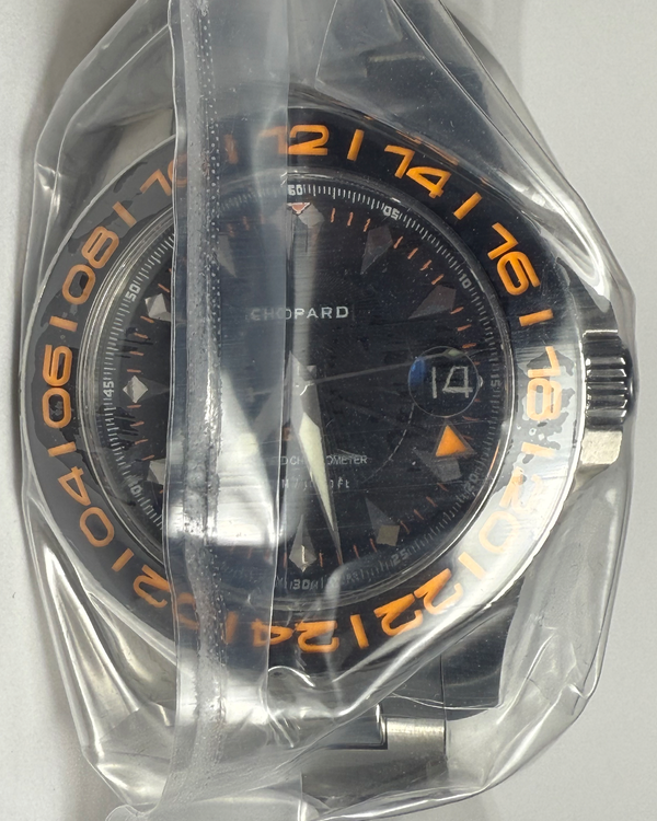 Chopard L.U.C Pro One GMT "Classic Rally 2011" Edition 42MM Black Dial Steel Bracelet (158959-3003)