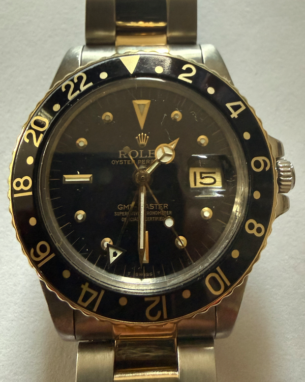 Rolex GMT-Master 40MM Black Dial Two-Tone Oyster Bracelet (16753)