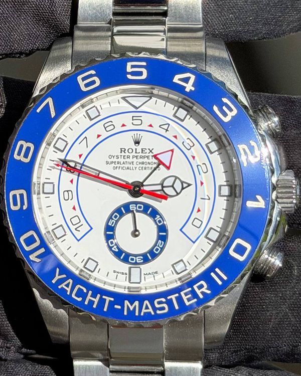 2018 Rolex Yacht-Master 44MM White Dial Oyster Bracelet (116680)