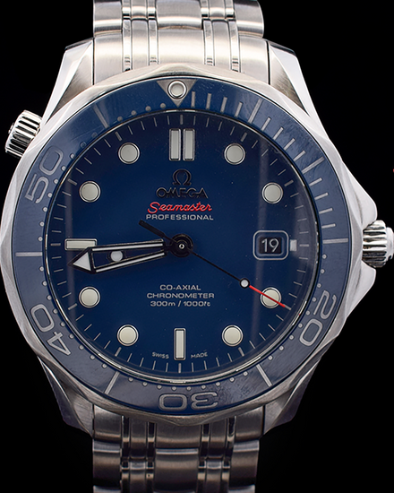 2024 Omega Speedmaster Diver 300M 41MM Blue Dial Steel Bracelet (212.30.41.20.03.001)