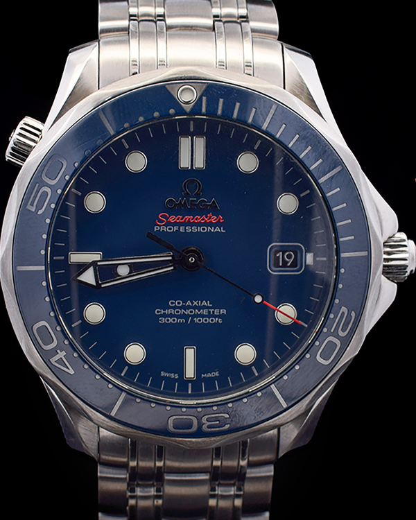 2024 Omega Speedmaster Diver 300M 41MM Blue Dial Steel Bracelet (212.30.41.20.03.001)