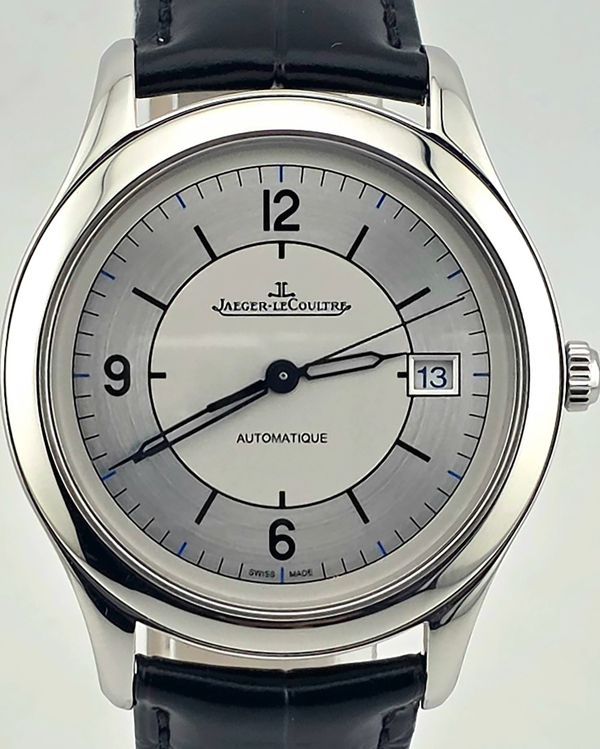 2017 Jaeger-LeCoultre Master Control 39MM Silver Dial Leather Strap (Q1548530)