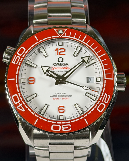 No Reserve - 2024 Omega Seamaster Planet Ocean 600M 43.5MM White Dial Steel Bracelet (215.30.44.21.04.001)