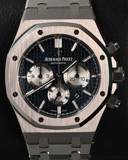 2018 Audemars Piguet Royal Oak 41MM Blue Dial Steel Bracelet (26331ST.OO.1220ST.01)