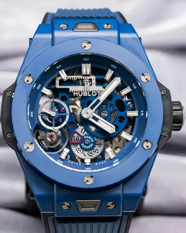 2019 Hublot Big Bang Meca-10 45MM Skeleton Dial Rubber Strap (414.EX.5123.RX)