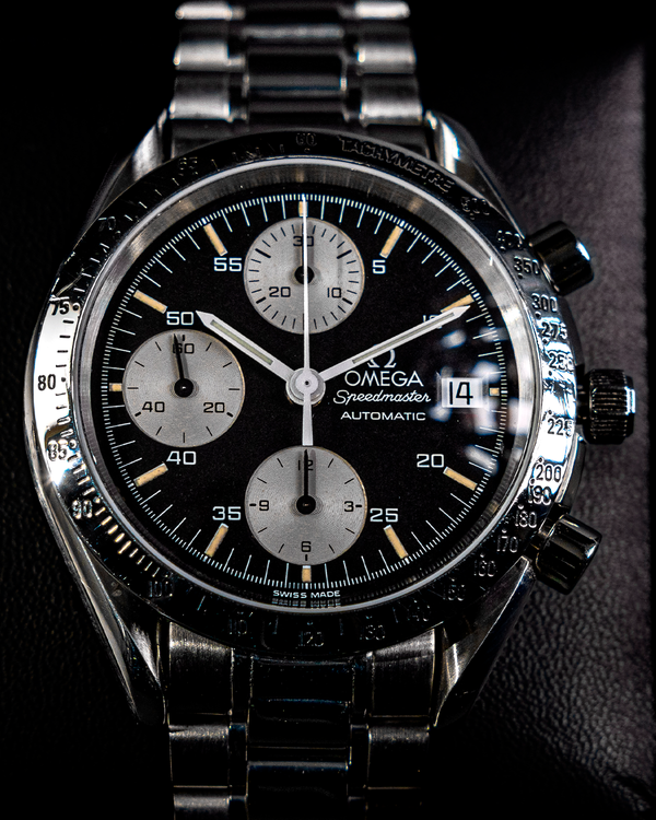 Omega Speedmaster Date 39MM Black Dial Steel Bracelet (3811.50.00)