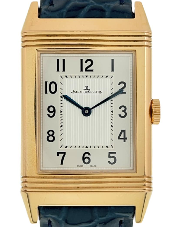Jaeger-LeCoultre Reverso Grande Ultra Thin 27.4MM Silver Dial Aftermarket Leather Strap (Q2782520)
