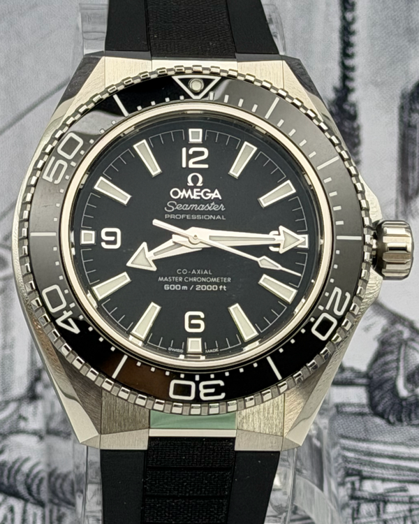 2026 Omega Seamaster Planet Ocean 600M 42MM Black Dial Rubber Strap (217.32.42.21.01.001)
