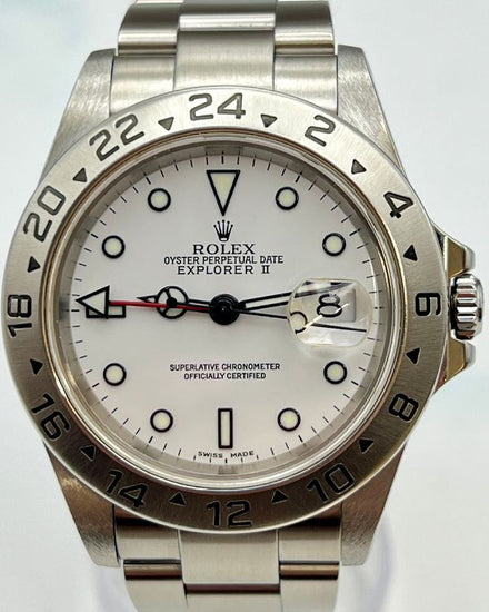 2004 Rolex Explorer "Polar" 40MM White Dial Oyster Bracelet (16570)