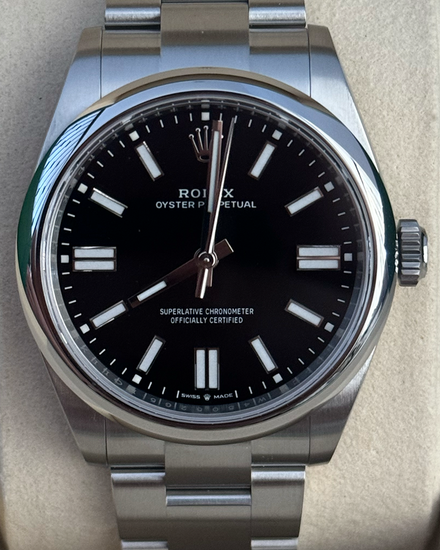 2026 Rolex Oyster Perpetual 41MM Black Dial Oyster Bracelet (134300)