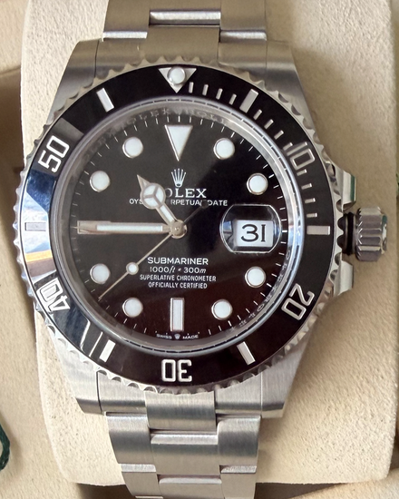 2026 Rolex Submariner Date 41MM Black Dial Oyster Bracelet (126610LN)