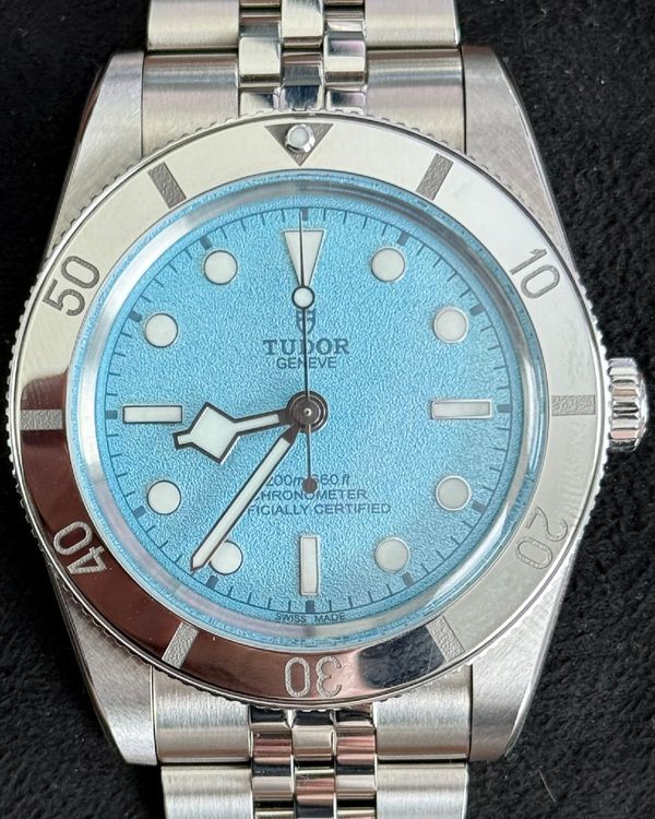 2025 Tudor Black Bay 54 "Lagoon Blue" 37MM Blue Dial Steel Bracelet (79000)