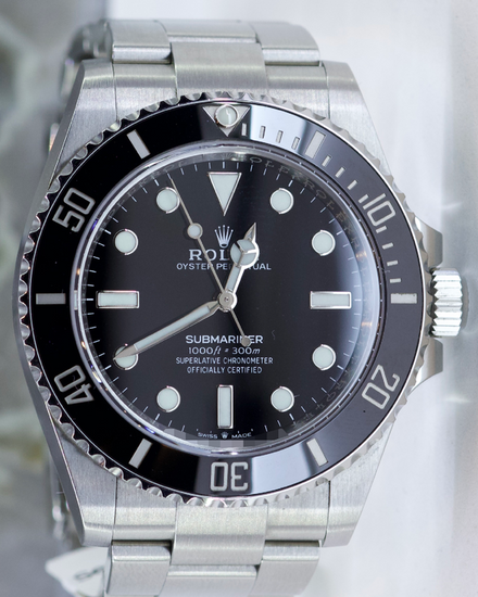 2021 Rolex Submariner No Date 40MM Black Dial Oyster Bracelet (114060)