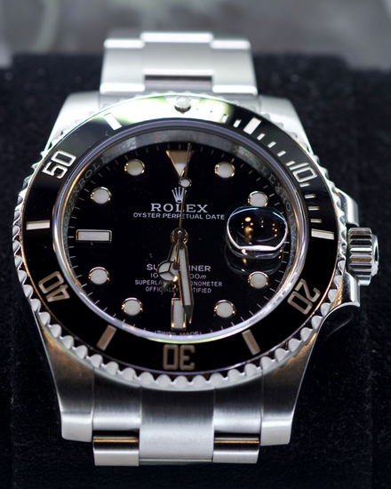 2019 Rolex Submariner Date 40MM Black Dial Oyster Bracelet (116610LN)